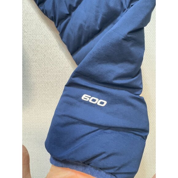 The North Face Girls Belleview Down Jacket in Shady Blue Size XL Reversible - Picture 9 of 12